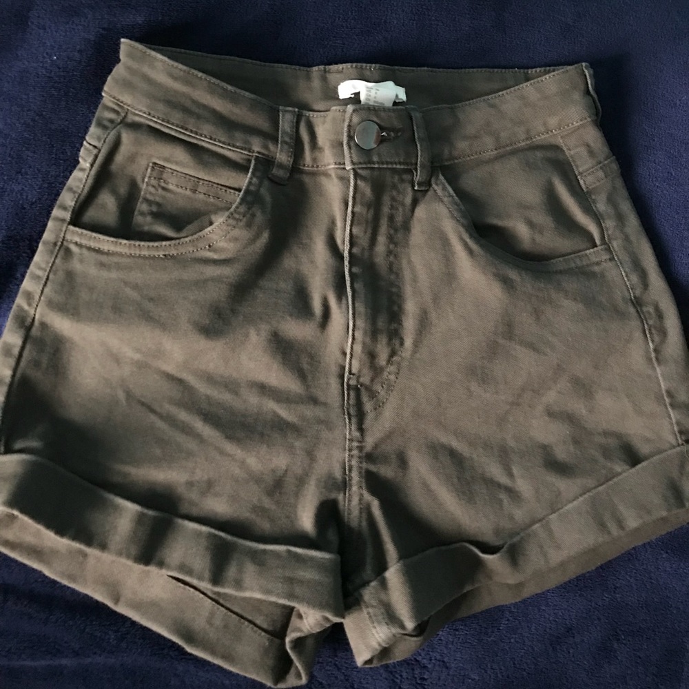 High waisted shorts